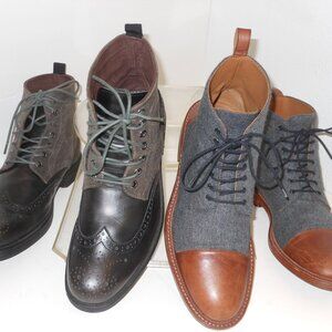 TAFT AND ASTON GREY MEN BOOT LOT SIZE 9 MEDIUM